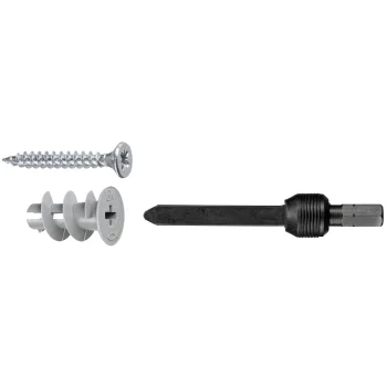 Fischer GK S Plasterboard Fixings with Screws, 22 mm, 50 pcs