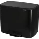 Brabantia Bo Pedal Bin, 11 + 23 L, Black