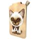 Nimmy New Big-Eye Cute Pets 2.0 Cat magnētiskais maciņš un statīvs, brūns