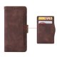 Samsung Galaxy A35 ( SM-A356E/DS ) Multiple Card Slots Design Wallet Stand Leather Book Case Cover, Brown