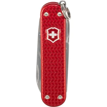 Victorinox Classic SD Precious Alox Pocket Knife, Iconic Red