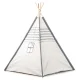 Ecotoys Kids Tipi Tent Wigwam (120x120x160 cm)