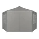 Garden Gazebo Event Pavilion with Windows MultiGarden 2x2x2 m, grey