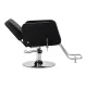 Hairdressing Chair Omega Andromeda Black
