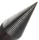 Conical Wood Splitting Drill Bit NZ19, Black