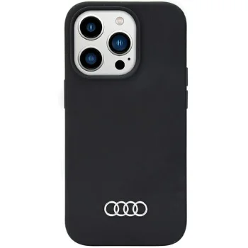 Audi Silicone Case for iPhone 14 Pro, Black