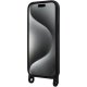 Чехол Karl Lagerfeld для iPhone 15 Crossbody Silicone Ikonik, черный