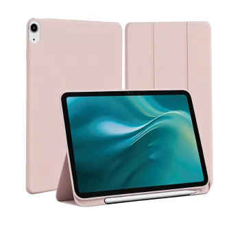 Etteri Folio Case for Apple iPad Air 10.9 / 11, Light Pink