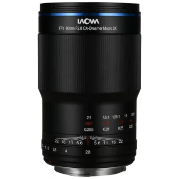 Laowa 90mm f/2.8 Ultra Macro APO Lens for Canon RF, Black