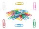Metal Paper Clips 70 Pcs Round Office School Document Supplies, Multicolor
