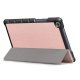 Huawei MediaPad M5 Lite 8.0\" Tri-fold Stand Cover Case, Pink