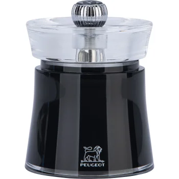 Pipirų malūnėlis Peugeot Bali, 8 cm, juodas