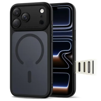 Tech-Protect Magpeak MagSafe Case for iPhone 17 Pro Matte Black