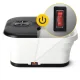 4Fizjo 1544 LITE Foldable Foot Spa Massager, White/Black