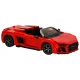 Rastar Audi R8 Spyder 1:14 Building Blocks Set, 1440 Pieces, Red
