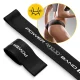 4FIZJO Mini Power Band Resistance Loop Band 1.2 mm 15-20 kg, Black