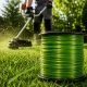 Reinforced Square Trimmer Line 2.4 mm 100 m, Green