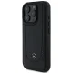 Mercedes iPhone 16 Pro Case Leather Urban, Black