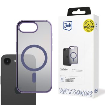 3mk Frosty MagCase for Apple iPhone 16E Purple