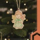 Wooden Christmas Ornaments for Painting Ruhhy 00026471, 24 pcs