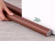 Under Door Foam Draft Stopper 96 cm, Brown