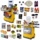 Interactive Kids Supermarket with Cart, Sound and Cash Register