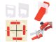 Tile leveling pliers with adjustable clamp, 5–16 mm