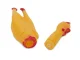Squeaky Rubber Chicken Dog Chew Toy 31cm