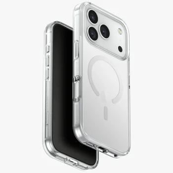 Uniq Clario Magclick Charging Case for iPhone 17 Pro, Transparent