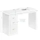 Professional Manicure Desk 312 with Dust Collector Right, White