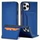 Wallet Flip Case for iPhone 12 Pro Max with Card Holder and Stand, Blue
