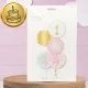 Bakalu 1st Birthday Decoration Set for Girls, Pink, 5 pcs.