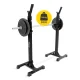 4FIZJO Adjustable Barbell Stands