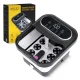 4Fizjo EVO+ Foldable Water Foot Massager, 500W, Black