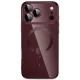 Tech-Protect MagFlex case for iPhone 18 Pro / 17 Pro, burgundy