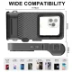 Tech-Protect IPX8 Pro Waterproof Phone Case, Gray/Black