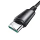 Joyroom S-A50 USB-A to USB-C Cable with Magnetic Organizer, 3A, 1.2m, Gray