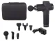 Wireless Massage Gun with LCD Display, 6 Attachments, Case