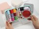 46-Piece Travel Sewing Kit with Case Needles Thread & Accessories