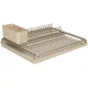 Brabantia SinkSide Compact Dish Drying Rack with Tray, Soft Beige