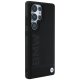 BMW Leather Big Wordmark Case for Samsung Galaxy S25 Ultra, Black