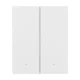 Sonoff ZBM5-2C-80W 2-Channel Zigbee Smart Touch Wall Switch, White