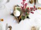 Christmas Decoration with Rowan Berries and Pinecones, 22 cm