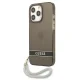 Guess Translucent Strap Case for iPhone 13 Pro / 13, Black