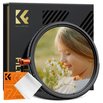 K&F Concept Nano-X MRC 3-in-1 CPL, ND2-32 & Black Mist 1/4 Camera Filter, 40.5 mm