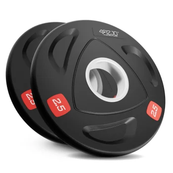 4FIZJO Olympic Weight Plates 2 x 2.5 kg Rubber Coated