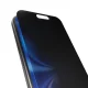 Puro Privacy Tempered Glass Screen Protector for iPhone 16 / iPhone 15, 9H