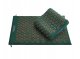 4Fizjo ERGO Acupressure Mat with Pillow, Green