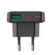 Acefast A100 65W GaN USB Charger (2x USB-C + USB-A) Ultra Slim - Black