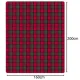 Warm Reversible Double Blanket Throw Ruhhy 24826, 160x200 cm